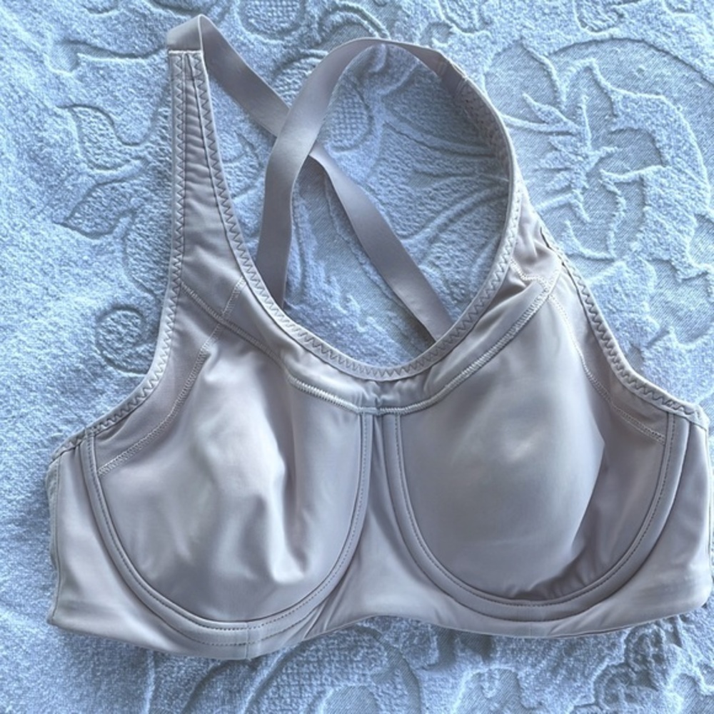💕 EUC Athleta Brand Ladies/Teens Racerback, Underwire, Workout/Sports Bra, 34B